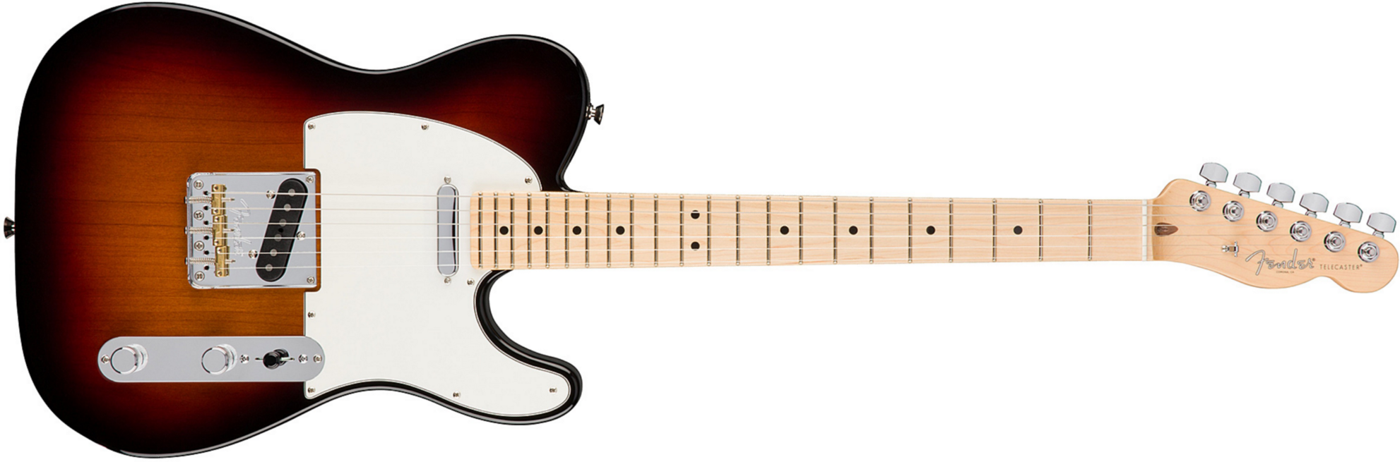 Fender Tele American Professional 2s Usa Mn - 3-color Sunburst - Guitare Électrique Forme Tel - Main picture