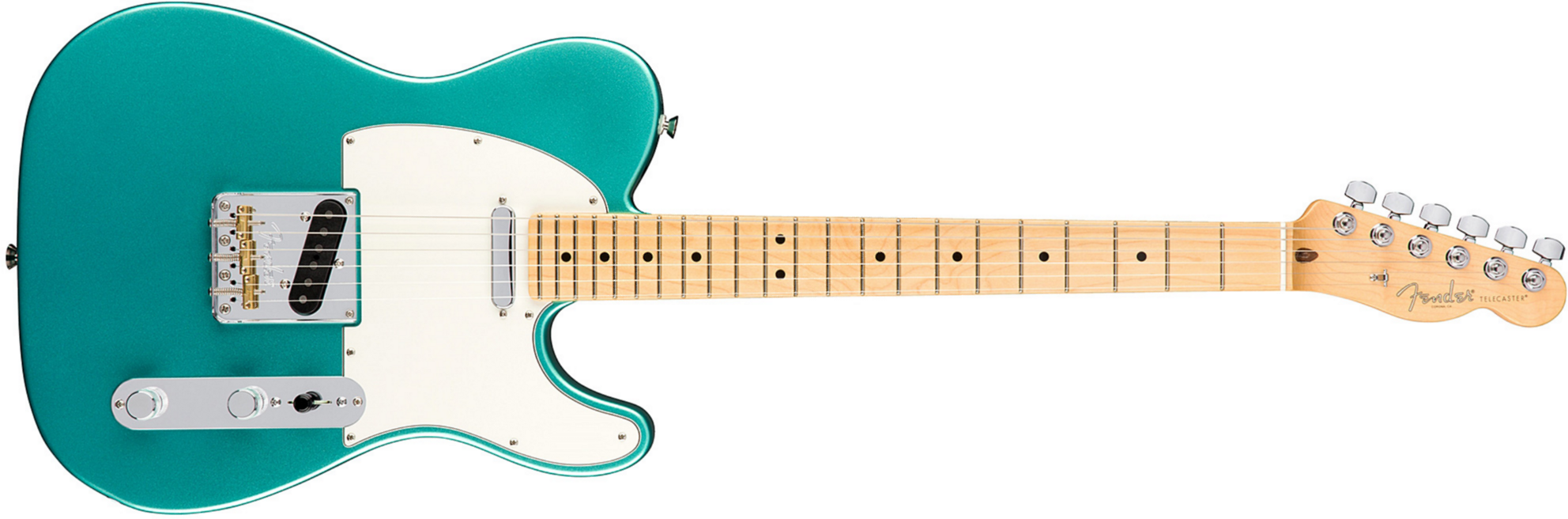 Fender Tele American Professional 2s Usa Mn - Mystic Seafoam - Guitare Électrique Forme Tel - Main picture