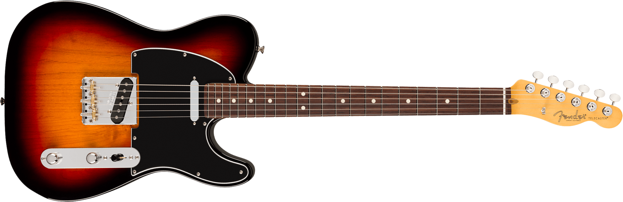 Fender Tele American Professional Classic Usa 2s Ht Rw - 3-color Sunburst - Guitare Électrique Forme Tel - Main picture