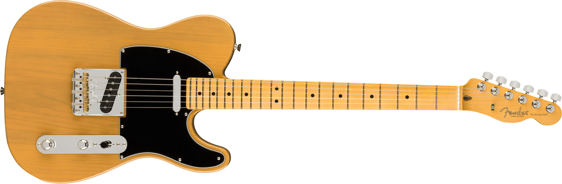Fender Tele American Professional Ii Usa Mn - Butterscotch Blonde - Guitare Électrique Forme Tel - Main picture