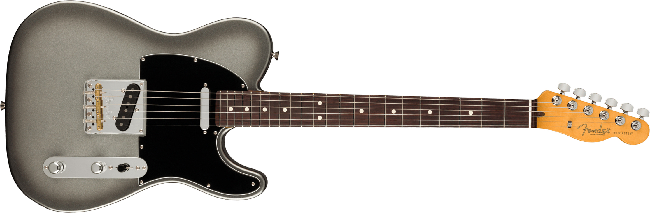 Fender Tele American Professional Ii Usa Rw - Mercury - Guitare Électrique Forme Tel - Main picture