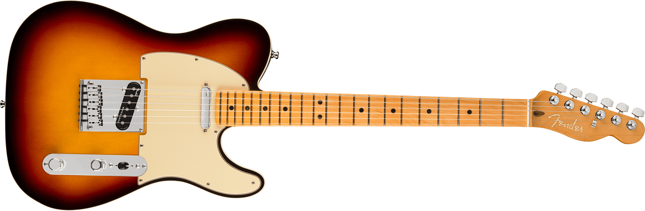 Fender Tele American Ultra 2019 Usa Mn - Ultraburst - Guitare Électrique Forme Tel - Main picture