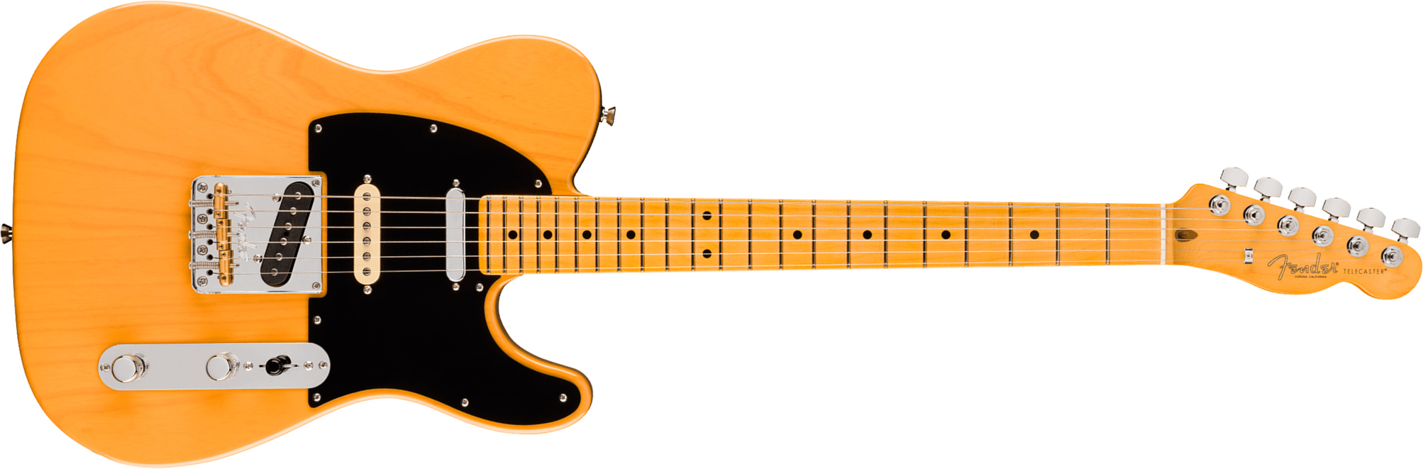 Fender Tele Hot Shot American Pro. Usa  2s Ht Mn - Butterscotch Blonde - Guitare Électrique Forme Tel - Main picture