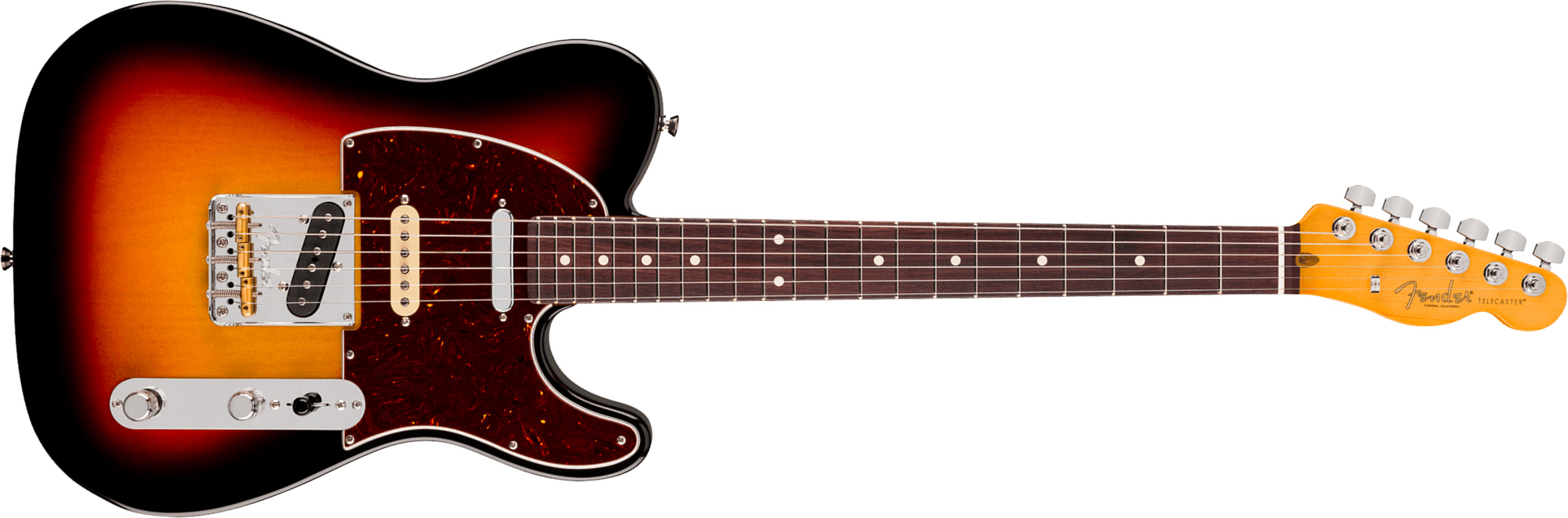 Fender Tele Hot Shot American Pro. Usa  2s Ht Rw - 3-color Sunburst - Guitare Électrique Forme Tel - Main picture