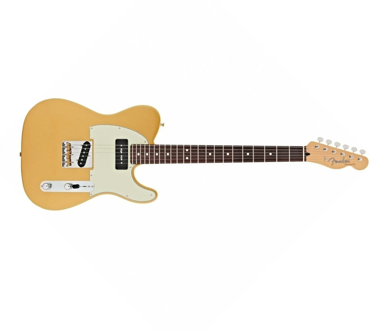 Fender Tele Hybrid Ii 90 Mij Jap S/p90 Ht Rw - Mystic Aztec Gold - Guitare Électrique Forme Tel - Main picture