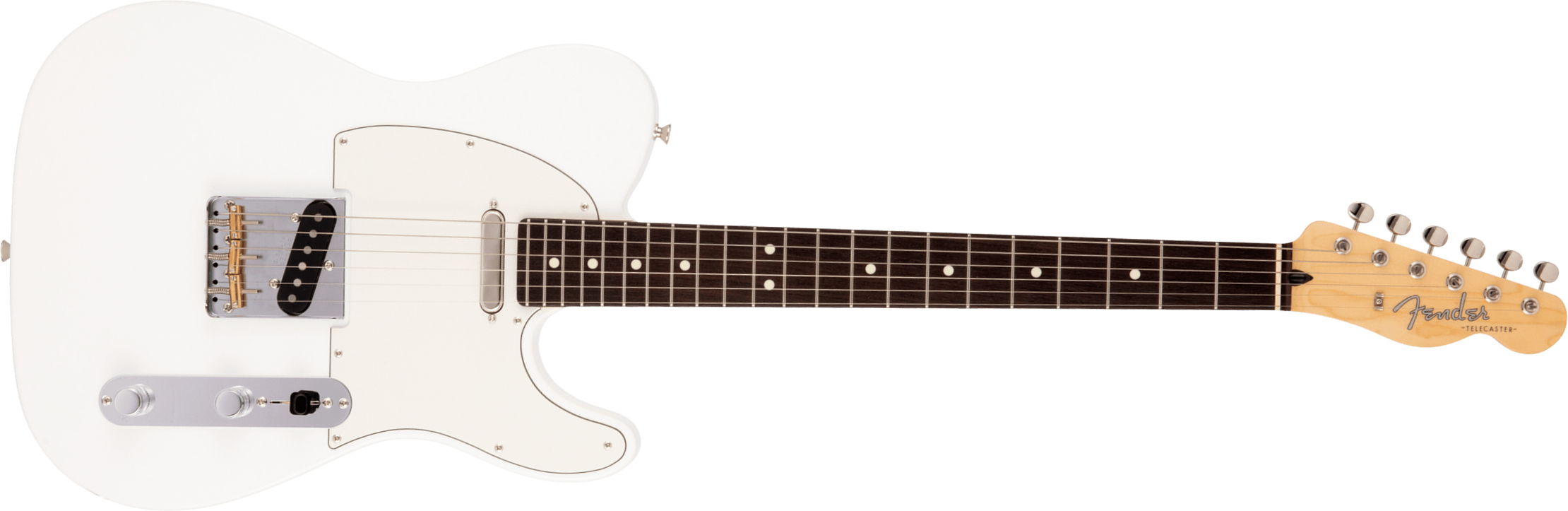 Fender Tele Hybrid Ii Jap 2s Ht Rw - Arctic White - Guitare Électrique Forme Tel - Main picture