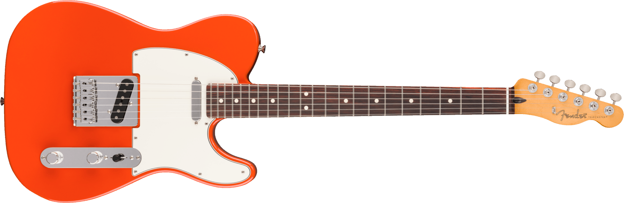 Fender Tele Player Ii Mex Ht 2s Rw - Rallye Orange - Guitare Électrique Forme Tel - Main picture
