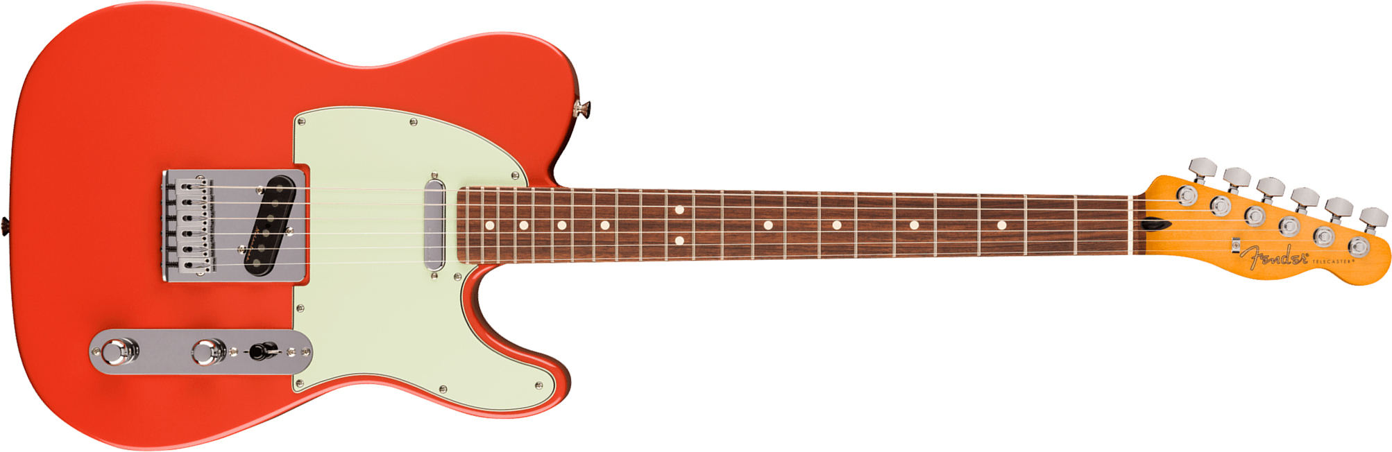Fender Tele Player Ii Modified Ltd Mex 2s Ht Rw - Fiesta Red - Guitare Électrique Forme Tel - Main picture