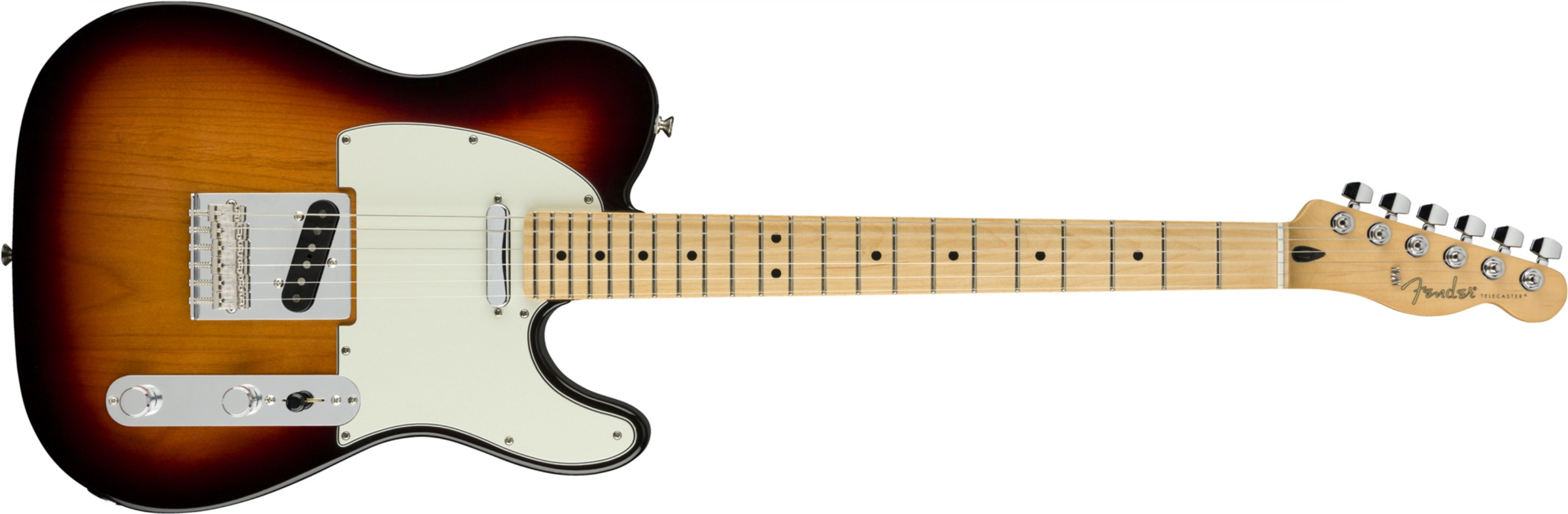 Fender Tele Player Mex Mn - 3-color Sunburst - Guitare Électrique Forme Tel - Main picture