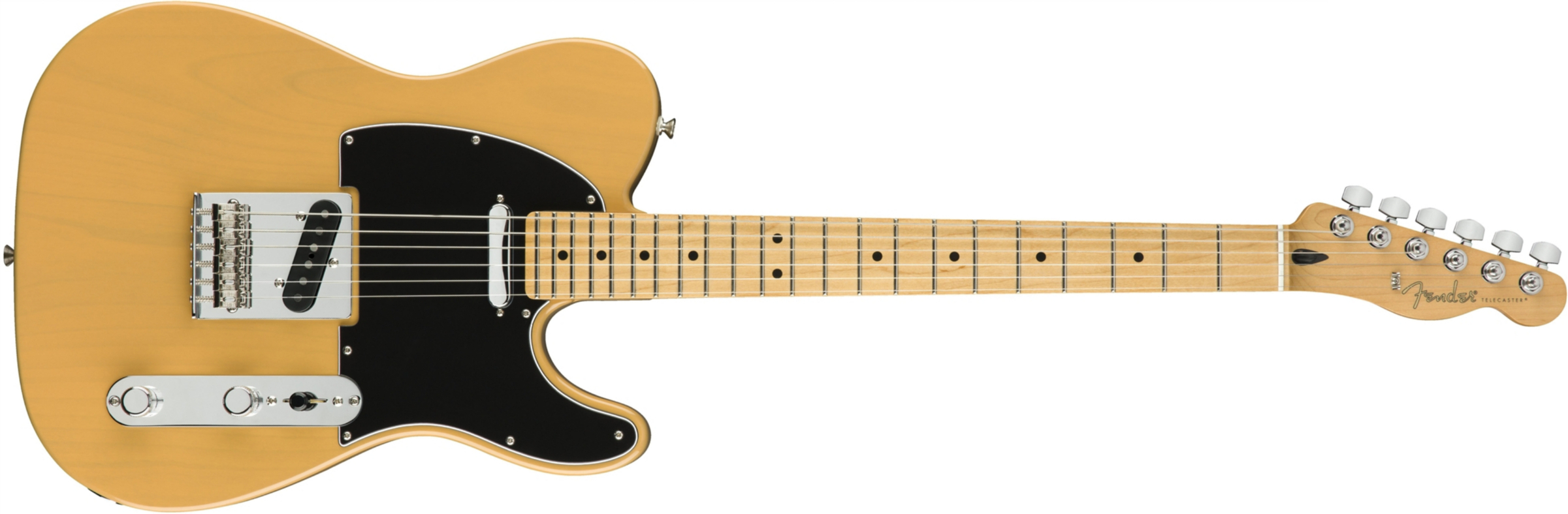 Fender Tele Player Mex Mn - Butterscotch Blonde - Guitare Électrique Forme Tel - Main picture