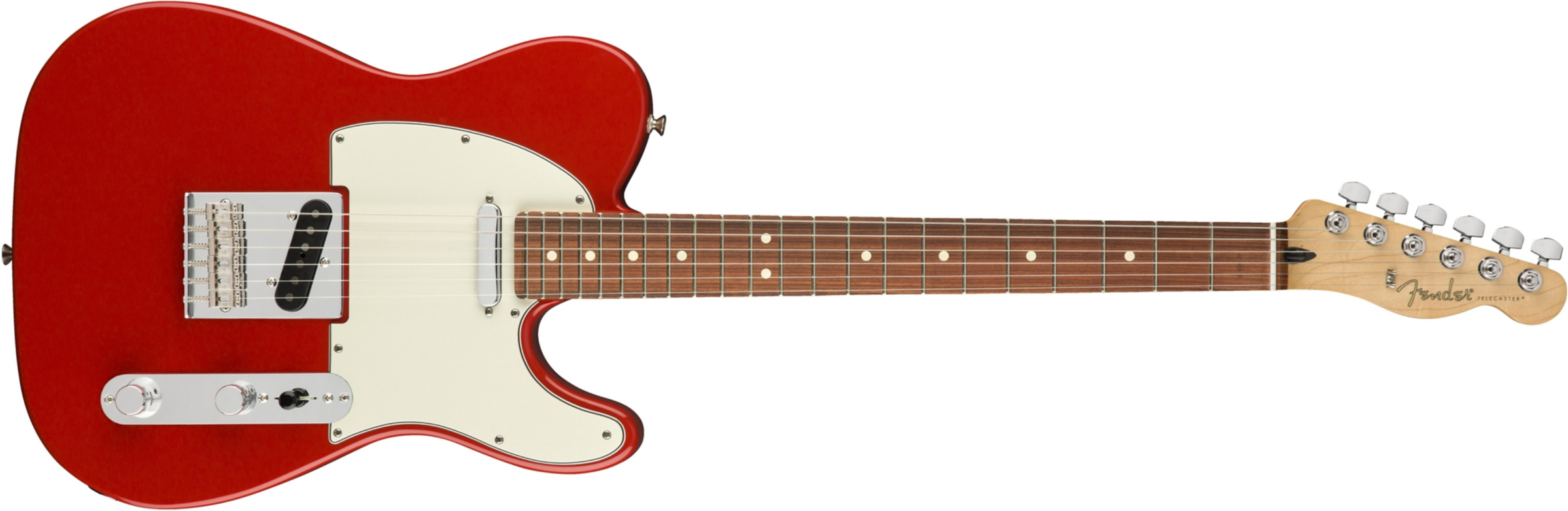 Fender Tele Player Mex Ss Pf - Sonic Red - Guitare Électrique Forme Tel - Main picture