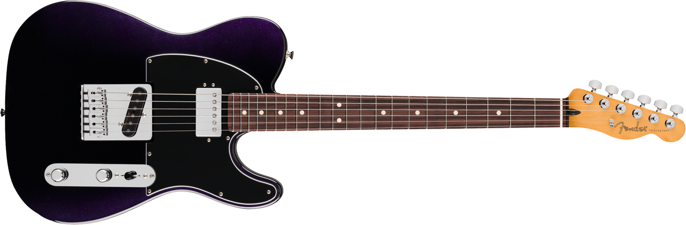 Fender Tele Sh Player Ii Modified Mex 2s Ht Rw - Dusk - Guitare Électrique Forme Tel - Main picture