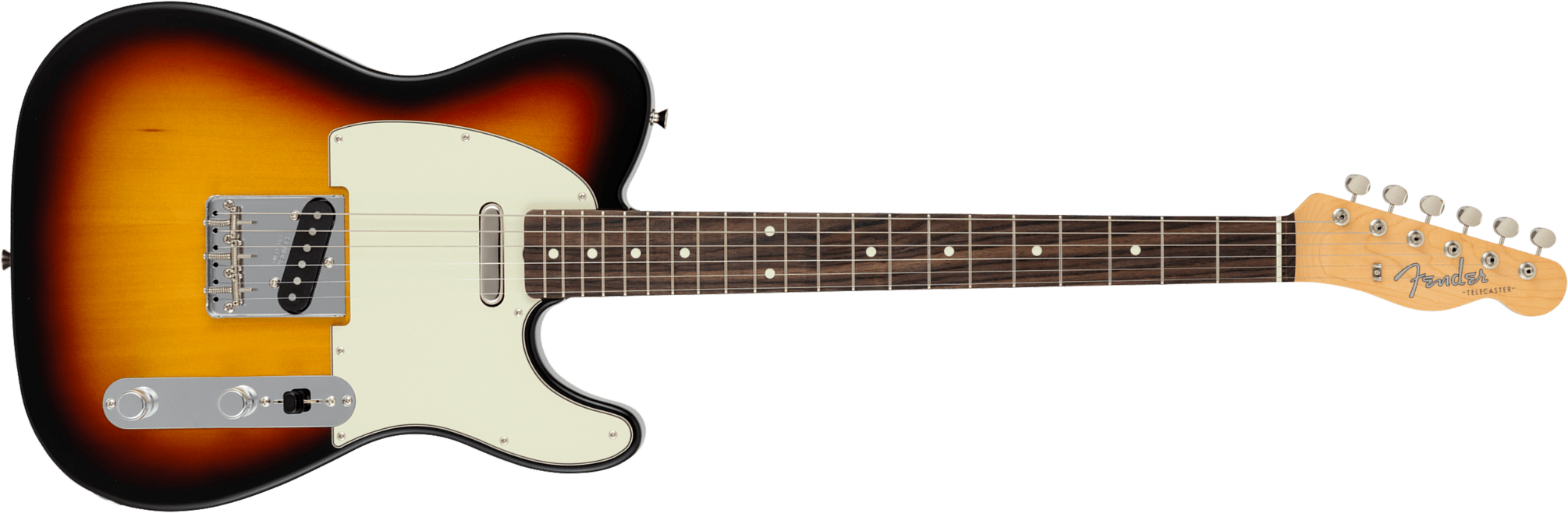Fender Tele Traditional 60s Mij 2s Ht Rw - 3-color Sunburst - Guitare Électrique Forme Tel - Main picture