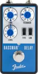 Pédale reverb / delay / echo basse Fender Bassman Delay