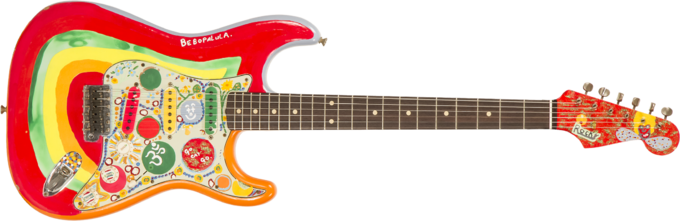 Fender Custom Shop George Harrison Rocky Strat Masterbuilt P.Waller #83840 - Rocky