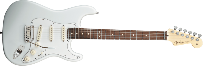 Fender Custom Shop Jeff Beck Stratocaster - Nos olympic white