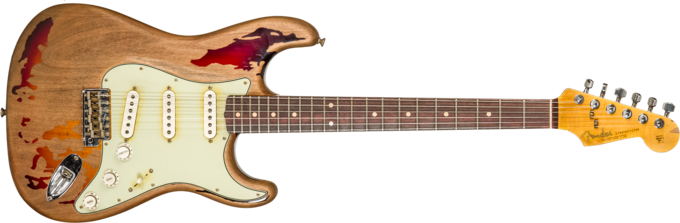 Fender Custom Shop Rory Gallagher Stratocaster Masterbuilt Dale Wilson - Heavy relic 3-color sunburst