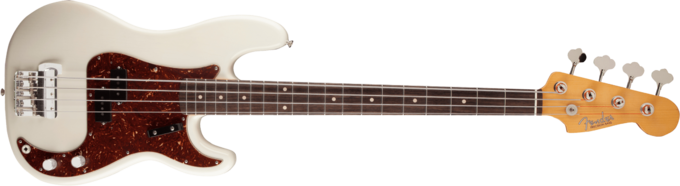 Fender Custom Shop Sean Hurley Precision Bass - Olympic white