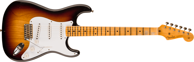 Fender Custom Shop 70th Anniversary 1954 Stratocaster Ltd - Journeyman relic wide-fade 2-color sunburst