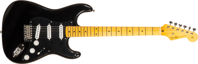 Fender Custom Shop 1955 Stratocaster #R127877 - Closet classic black