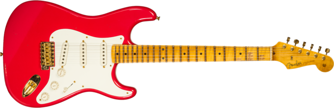 Fender Custom Shop 1956 Stratocaster #R130433 - Journeyman relic fiesta red 
