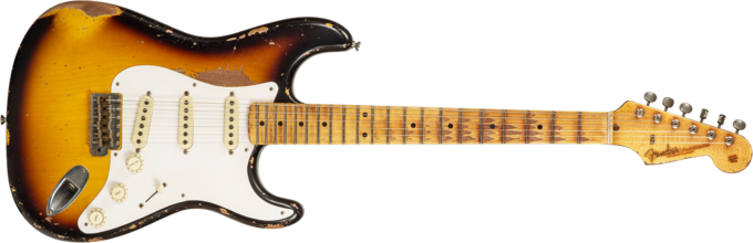 Fender Custom Shop Stratocaster 1956 Masterbuilt K.McMillin #R129060 - Heavy relic 2-color sunburst