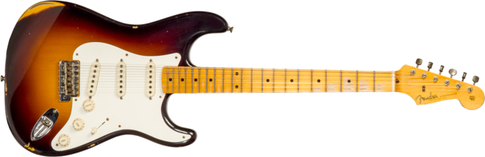 Fender Custom Shop 1957 Stratocaster #CZ571791 - Relic wide fade 2-color sunburst