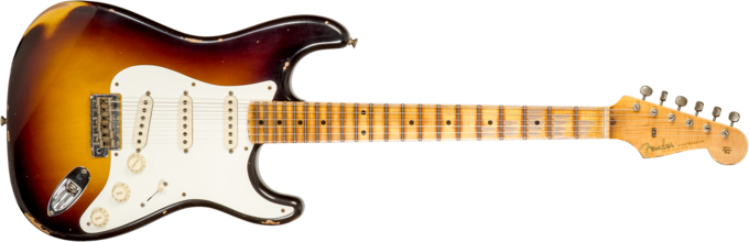 Fender Custom Shop 1957 Stratocaster #CZ575421 - Relic 2-color sunburst