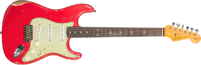Fender Custom Shop 1959 Stratocaster #R117640 - Relic fiesta red