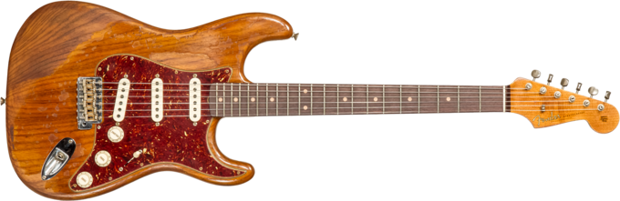 Fender Custom Shop 1961 Stratocaster #CZ570266 - Super heavy relic natural