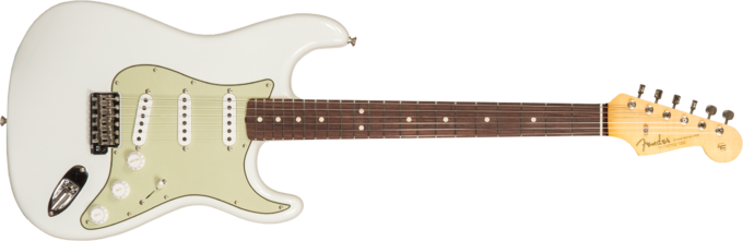Fender Custom Shop 1963 Stratocaster #R126387 - Closet classic olympic white