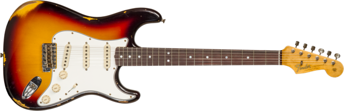 Fender Custom Shop Late 1964 Stratocaster #CZ569925 - Relic target 3-color sunburst