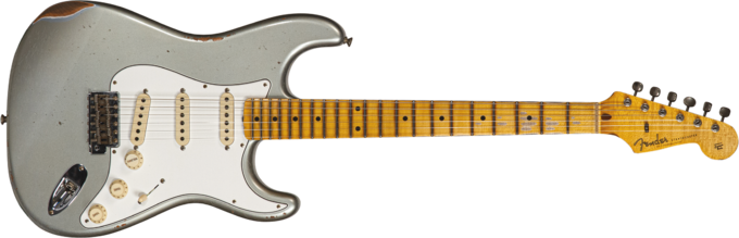 Fender Custom Shop Tomatillo Stratocaster #CZ568495 - Relic ice blue metallic