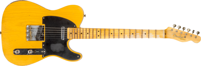 Fender Custom Shop 1952 Telecaster #R135090 - Relic aged butterscotch blonde