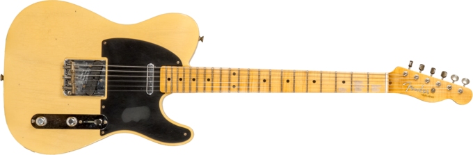 Fender Custom Shop 1953 Telecaster #R126793 - Journeyman relic aged nocaster blonde