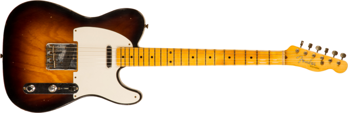Fender Custom Shop 1955 Telecaster #CZ560649 - Relic wide fade 2-color sunburst