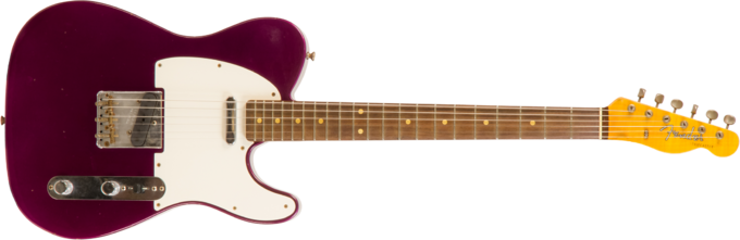 Fender Custom Shop 1960 Telecaster Custom #CZ549121 - Journeyman relic purple metallic