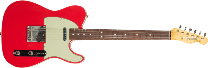 Fender Custom Shop 1963 Telecaster #R127693 - Closet classic fiesta red