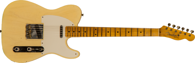 Fender Custom Shop Tomatillo Tele Journeyman Ltd #R109088 - Journeyman relic natural blonde