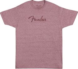 T-shirt Fender Distressed Logo Premium T-Shirt Wine - L