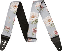 Sangle courroie Fender Floral 2-inches Guitar Strap - Gray