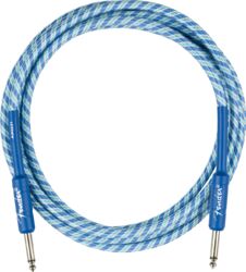 Câble Fender Icicle Holiday Instrument Cable 10ft - Blue