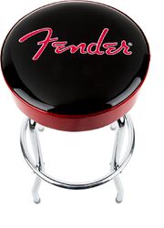 Tabouret bar stool Fender RED SPARKLE LOGO BAR STOOL 30