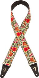 Sangle courroie Fender SANGLE JACQUARD MOSAIQUE CRÈME