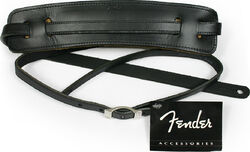 Sangle courroie Fender Straps Deluxe Vintage Leather - Black