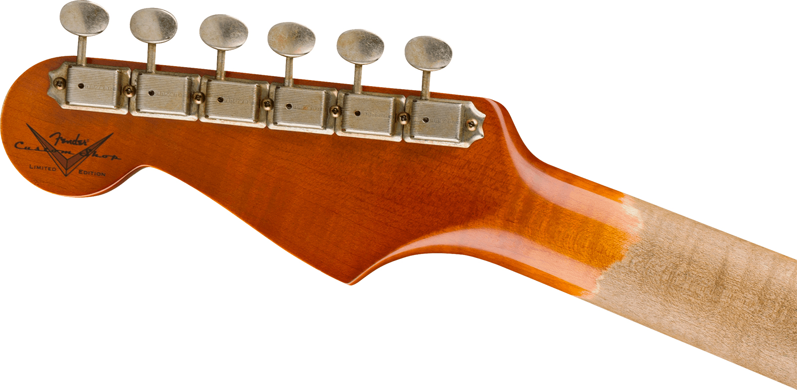 Fender Custom Shop Ariel Posen Strat Signature 2s P90 Ht Rw - Relic Lake Placid Blue - Guitare Électrique Signature - Variation 4