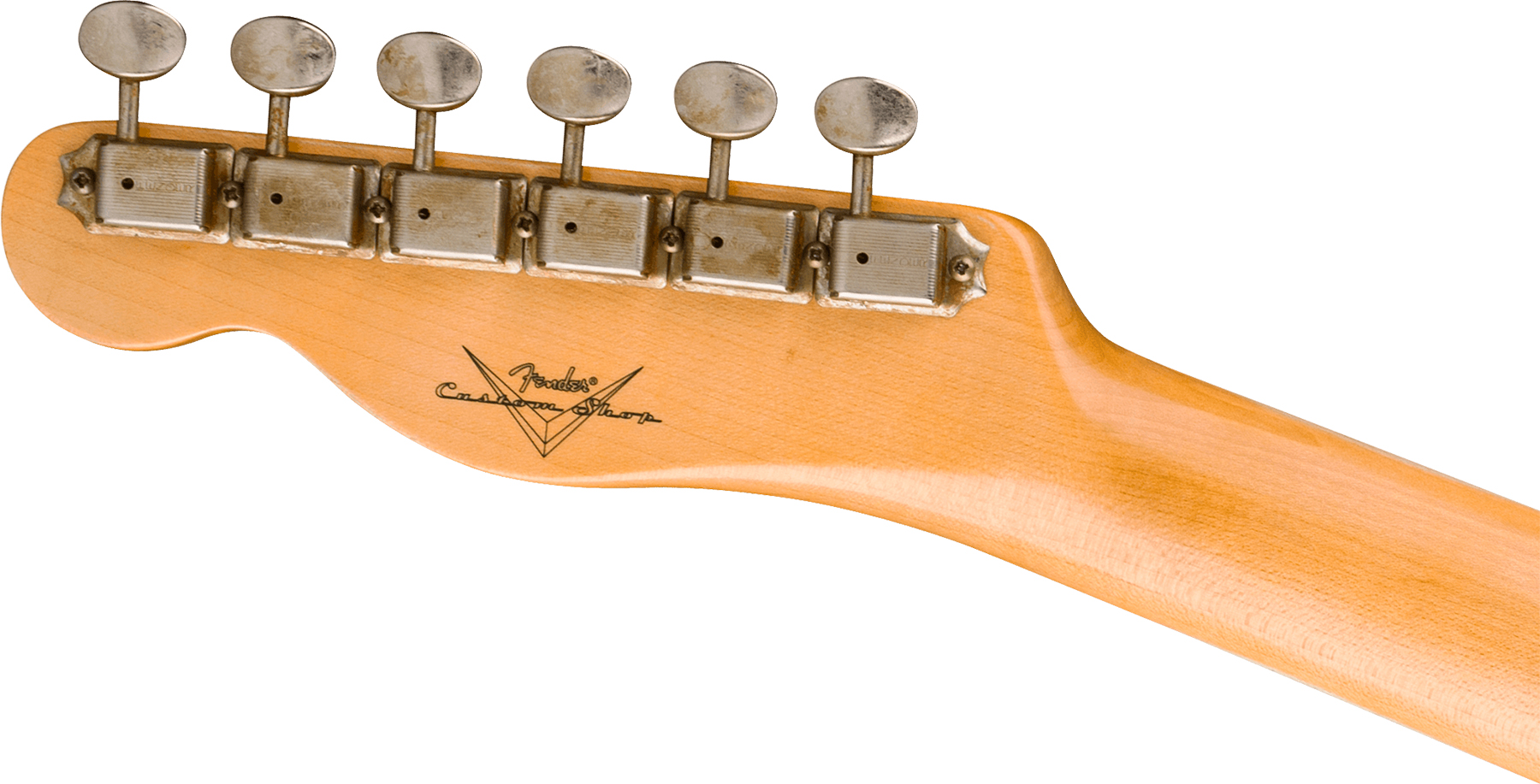Fender Custom Shop Brian Fallon Tele Custom 1959 Signature 2s Ht Rw #r151889 - Journeyman Relic Black - Guitare Électrique Signature - Variation 4
