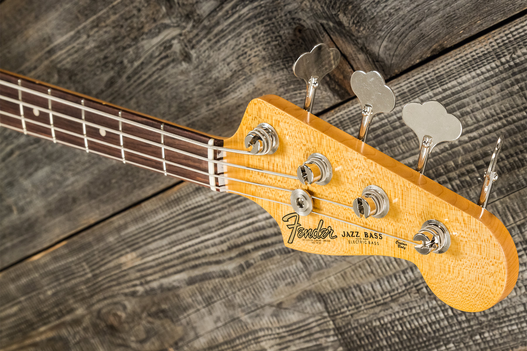 Fender Custom Shop Jazz Bass 1964 Rw #r126513 - Closet Classic 2-color Sunburst - Basse Électrique Solid Body - Variation 7