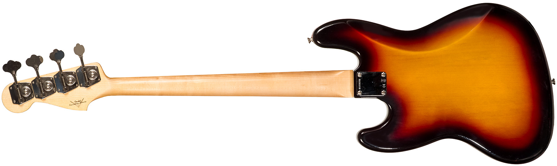 Fender Custom Shop Jazz Bass 1964 Rw #r129293 - Closet Classic 3-color Sunburst - Basse Électrique Solid Body - Variation 1