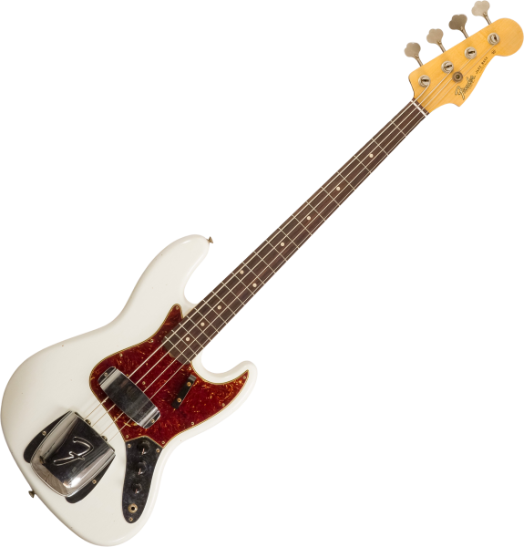 Fender Custom Shop JazzBass 1964モデル Fender Custom Shop 1964 Jazz Bass Heavy Relic P/J - Charcoal
